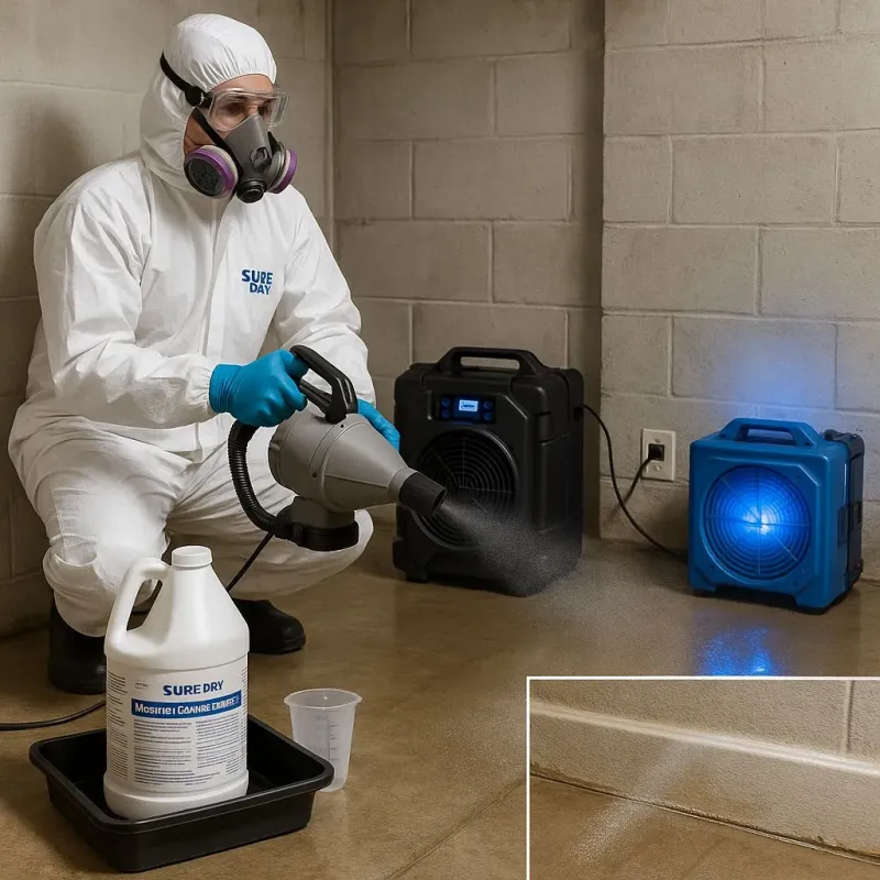 Sanitization and Odor Removal process in Clark County, IN