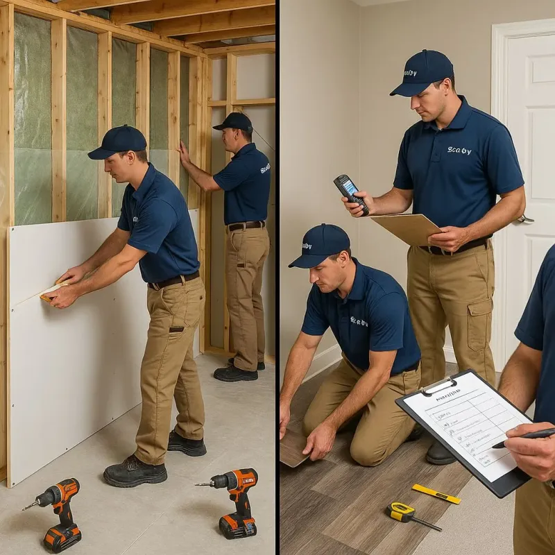 Repairs and Reconstruction process in Clark County, IN